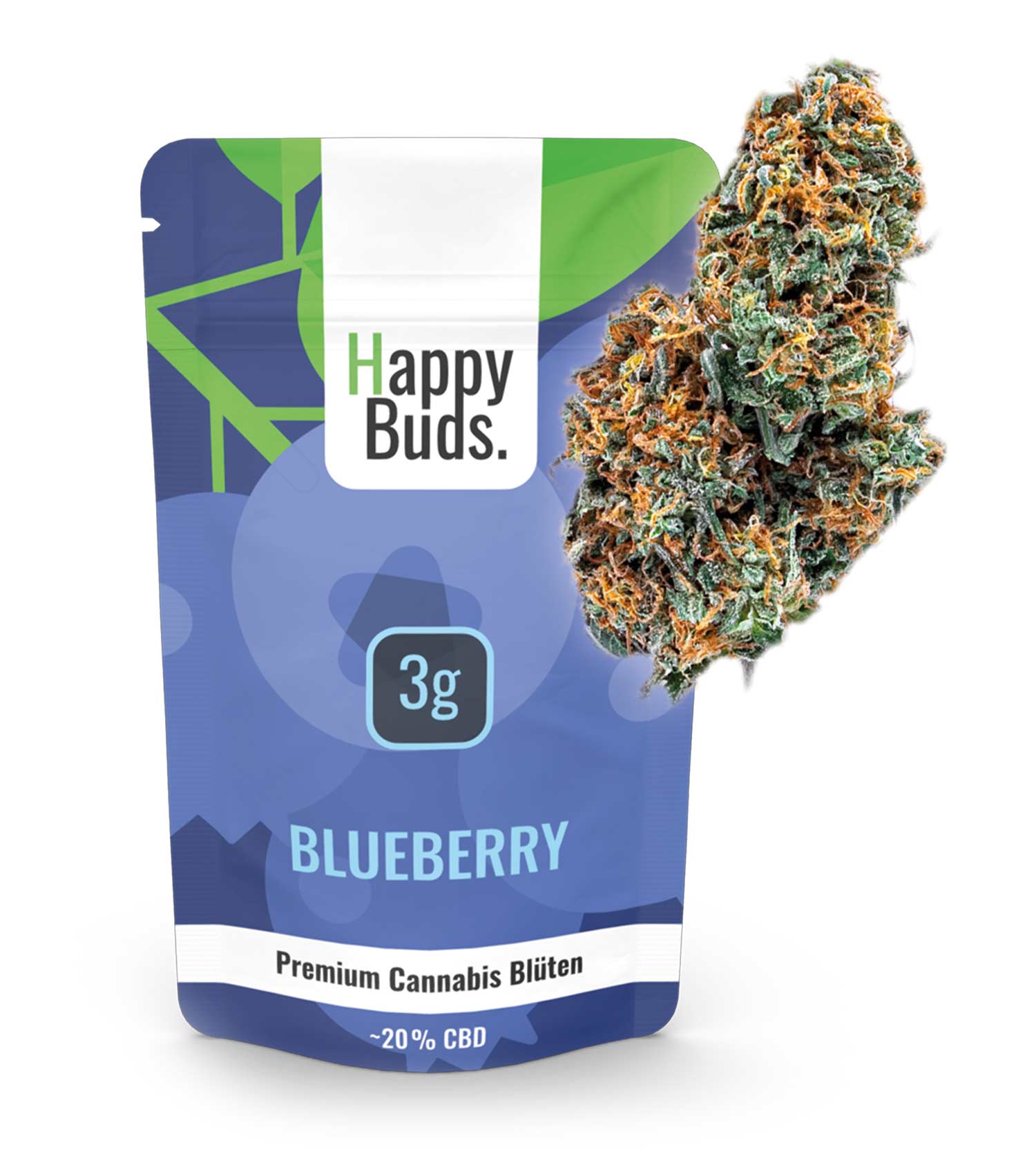 Blueberry 3g (6 Stk. Standboden)