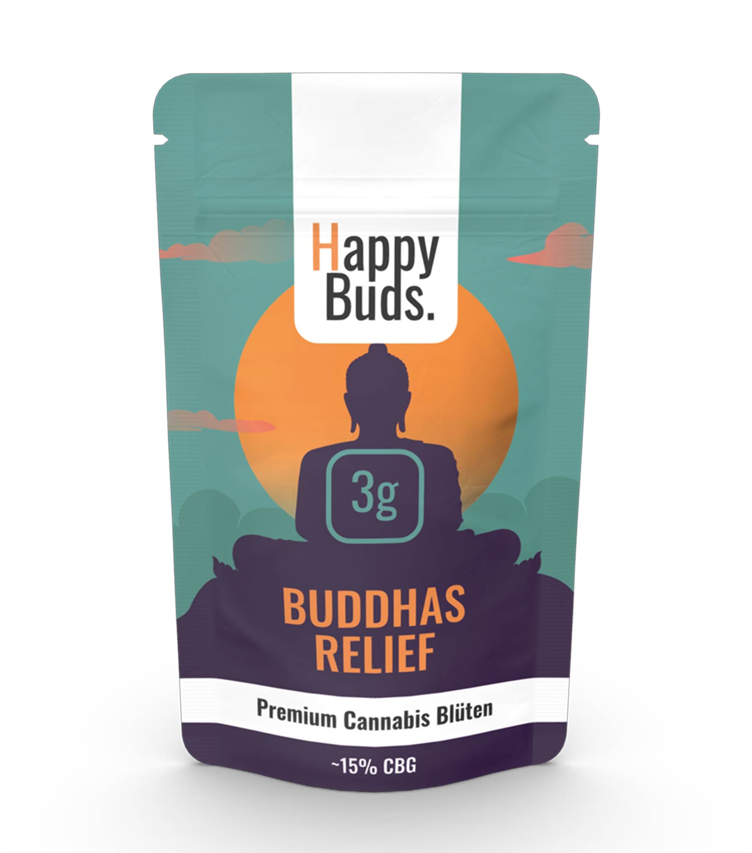 Buddha's Relief 3g (6 Stk. Standboden)