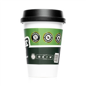 Hemper Cache Cup Aschenbecher - Rauchfrei & Weiß | Weedo Shop