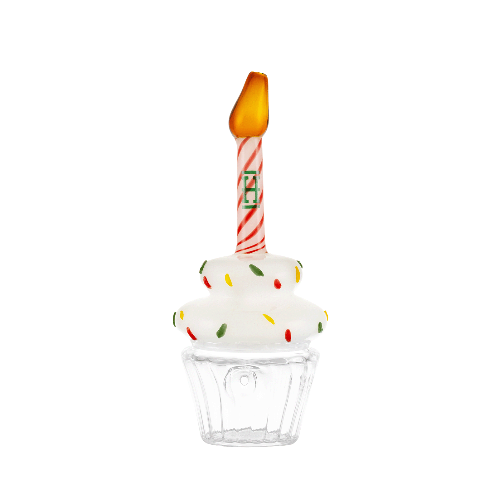 HEMPER Cupcake Hand Pipe aus Borosilikatglas | Weedo Shop