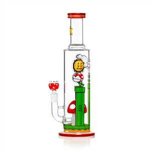 Gaming Flower XL Bong von HEMPER jetzt online bestellen! ✓ 30cm H&ouml;he ✓ 3mm Borosilikatglas ✓ 14mm Anschluss ➨ Gleich shoppen!
