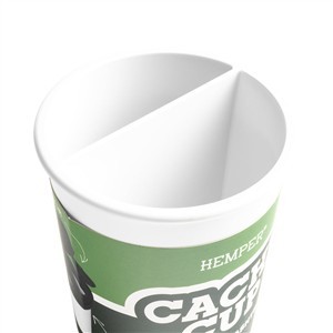 Hemper Cache Cup Aschenbecher - Rauchfrei & Weiß | Weedo Shop
